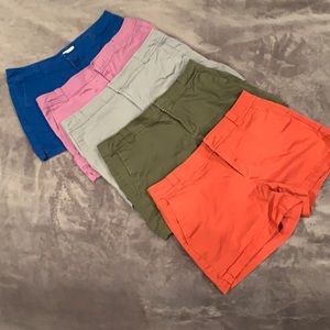 Lot of New York & Co. colorful khakis